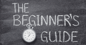 The Beginner’s Guide written on chalkboard