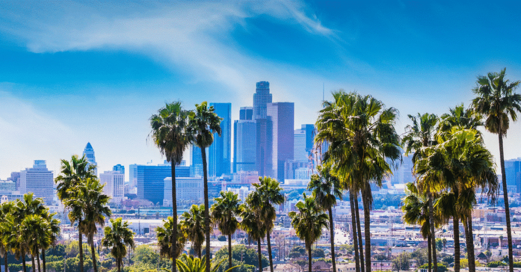 Los Angeles skyline – best alcohol addiction treatment