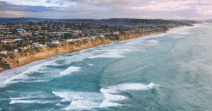 coastal view of San Diego