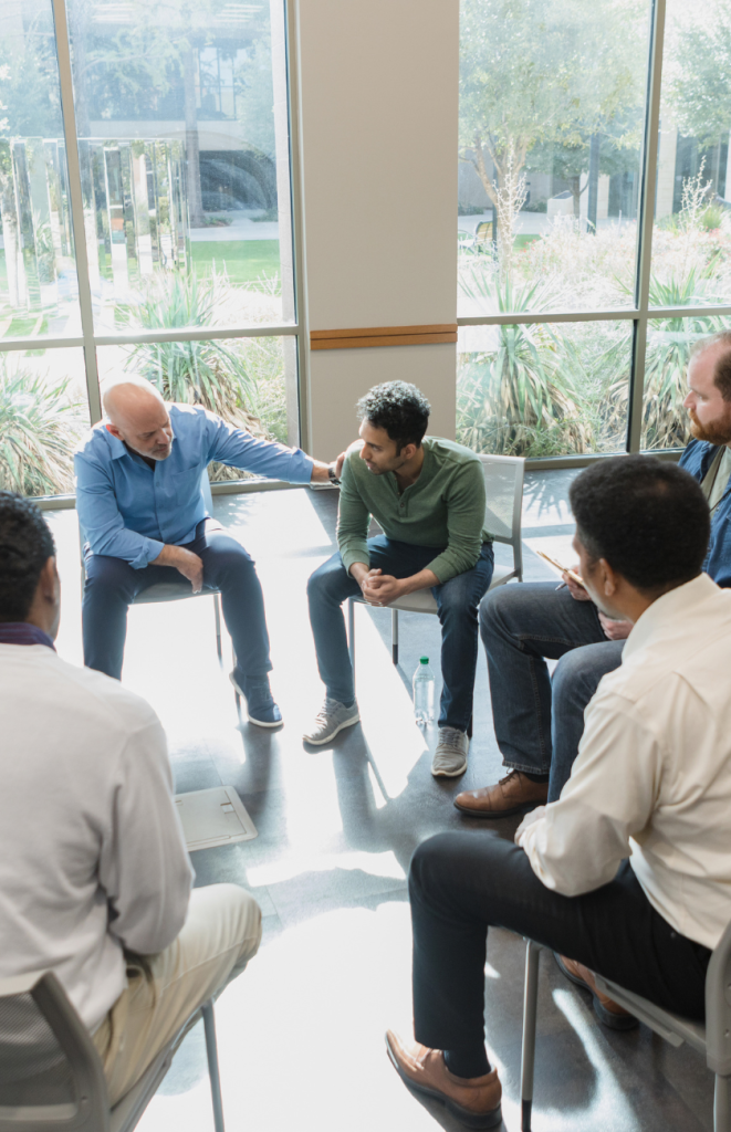 Group support meeting