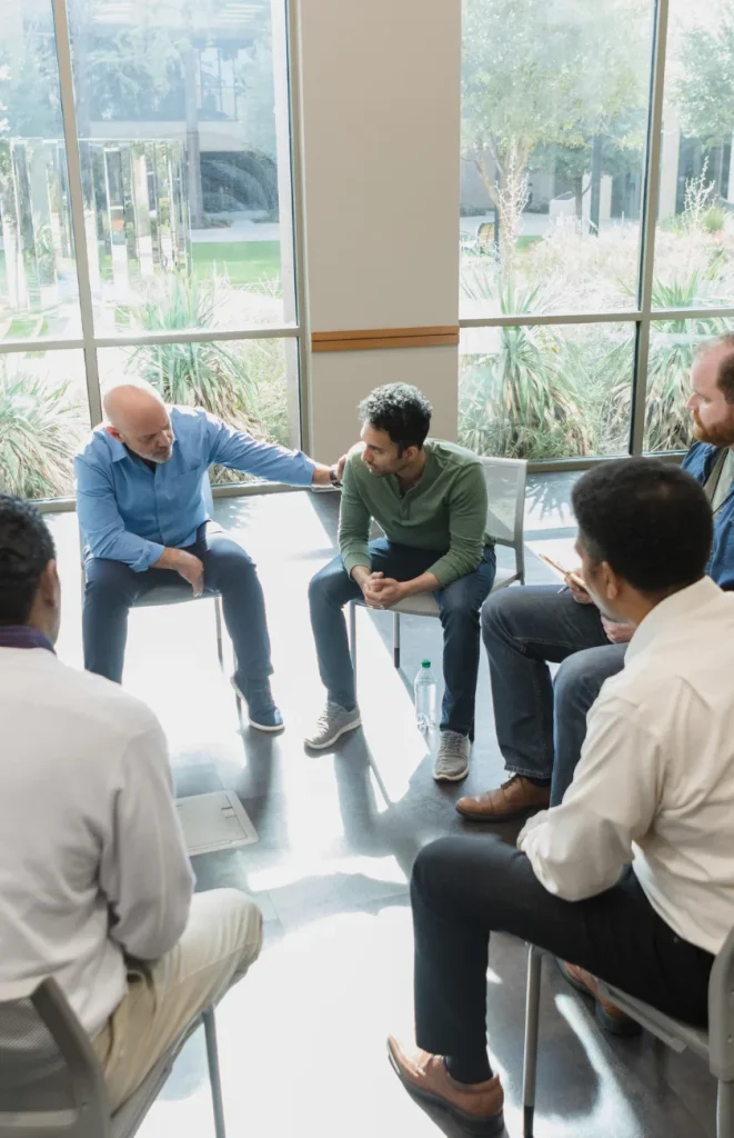 Group support meeting